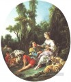 Are They Thinking About the Grape Francois Boucher classic Rococo